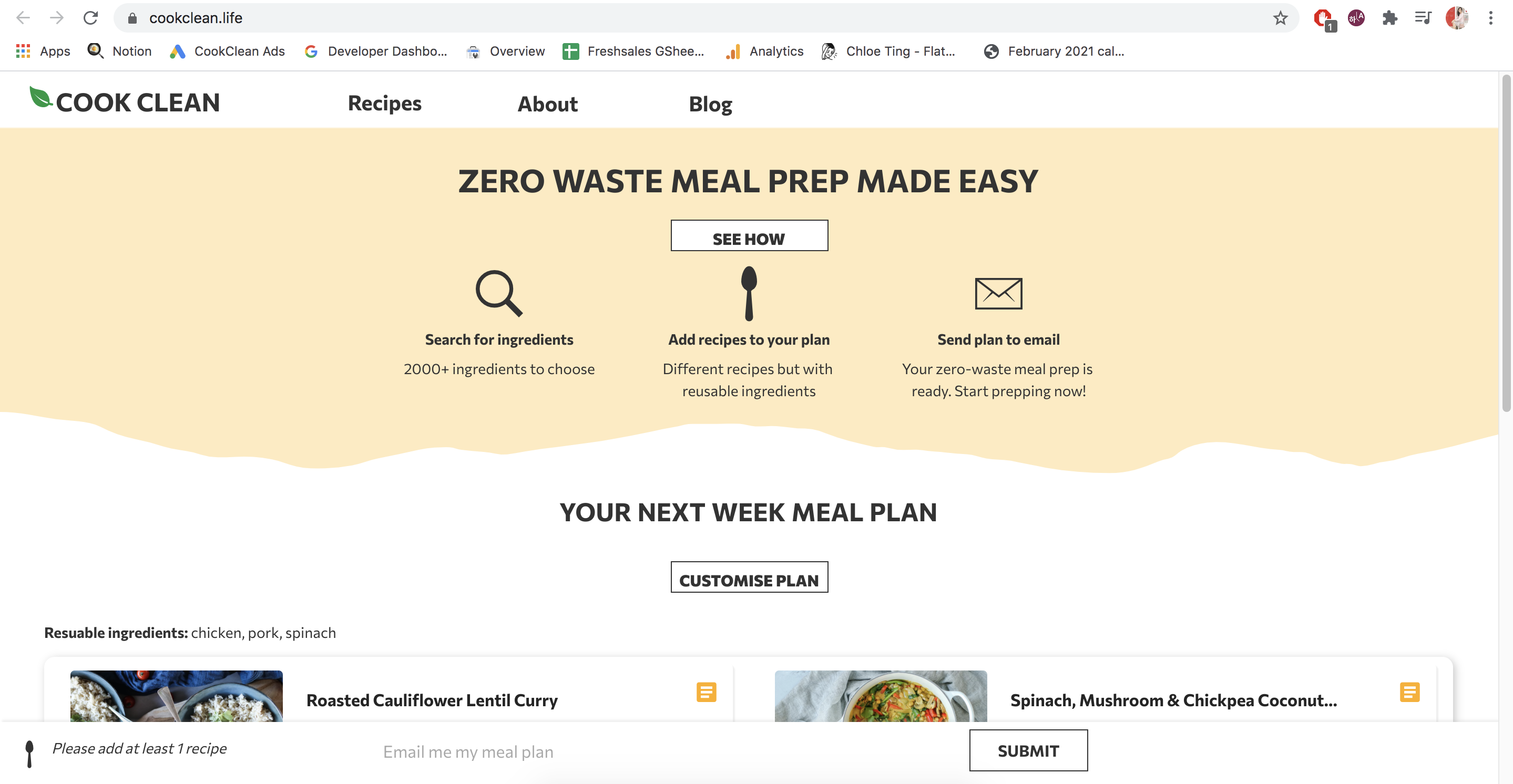 Main page: Why you should meal prep